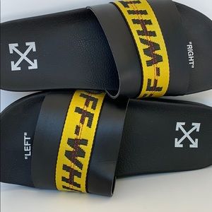 NWT OFF-WHITE SLIDES MEN’S SIZE 11(44)